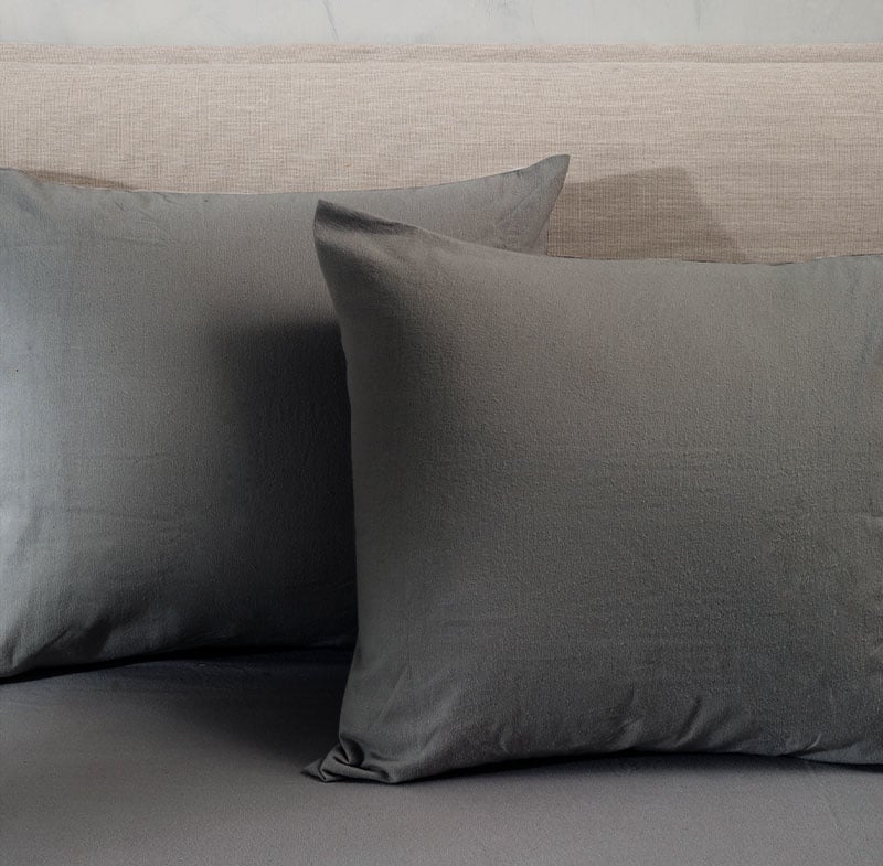 Kussenslopen Flanel: 2-PACK