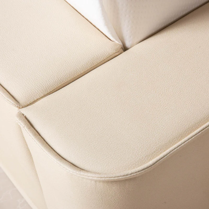 Boxspring met Opbergruimte Amour Tranquility - Velvet - Crème - Image 7