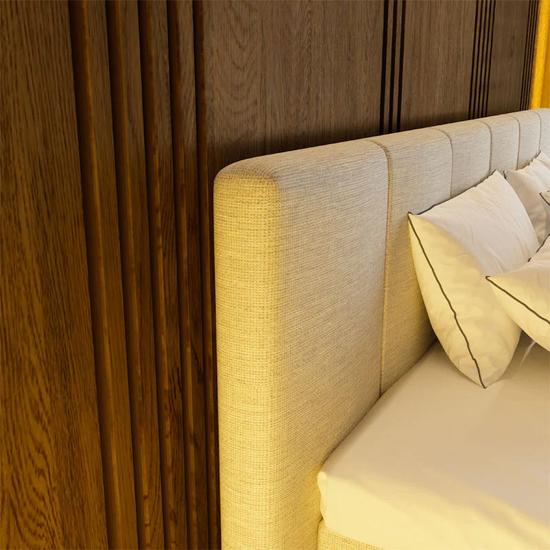 Boxspring Hotel Luxury - Wide - Beige - Image 4