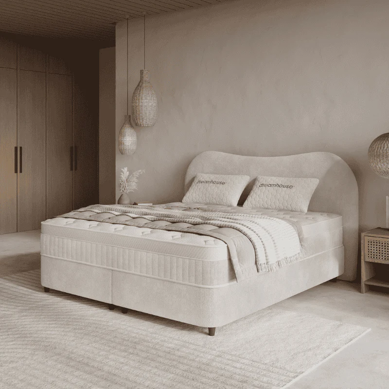Boxspring met Opbergruimte - Arcus - Off-White - Image 9