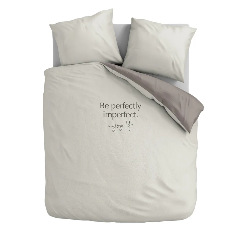 Dekbedovertrek Percale Katoen - Perfectly Imperfect
