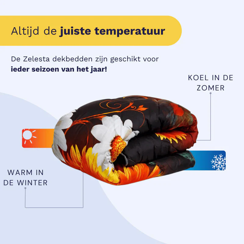 Easy Dekbed Zonder Overtrek - Zelesta - Summer Flower - Image 3