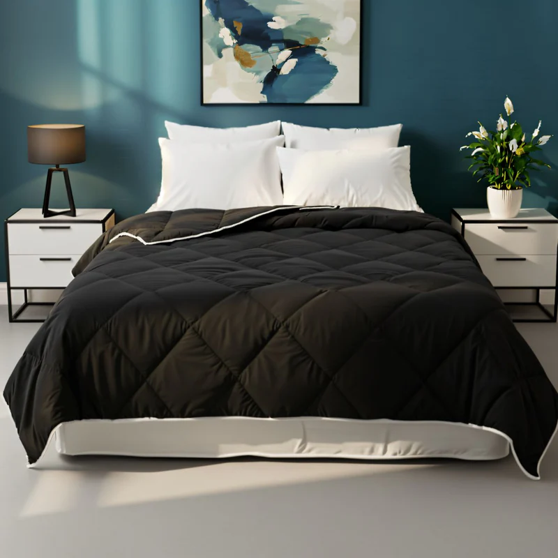Lazy Dekbed Zonder Overtrek - Zwart - Image 2